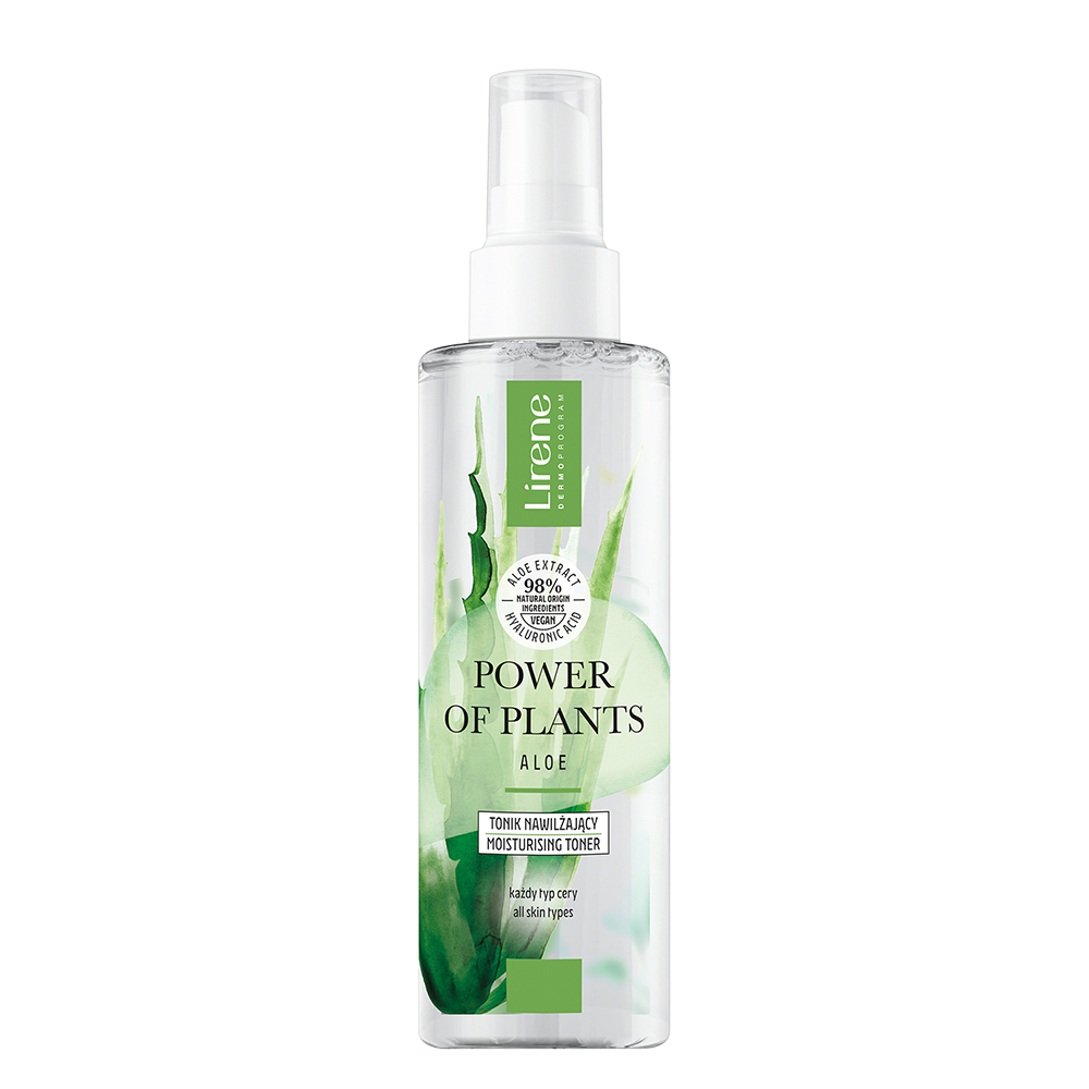 Toner facial hidratant Power of plants, 200 ml, Lirene