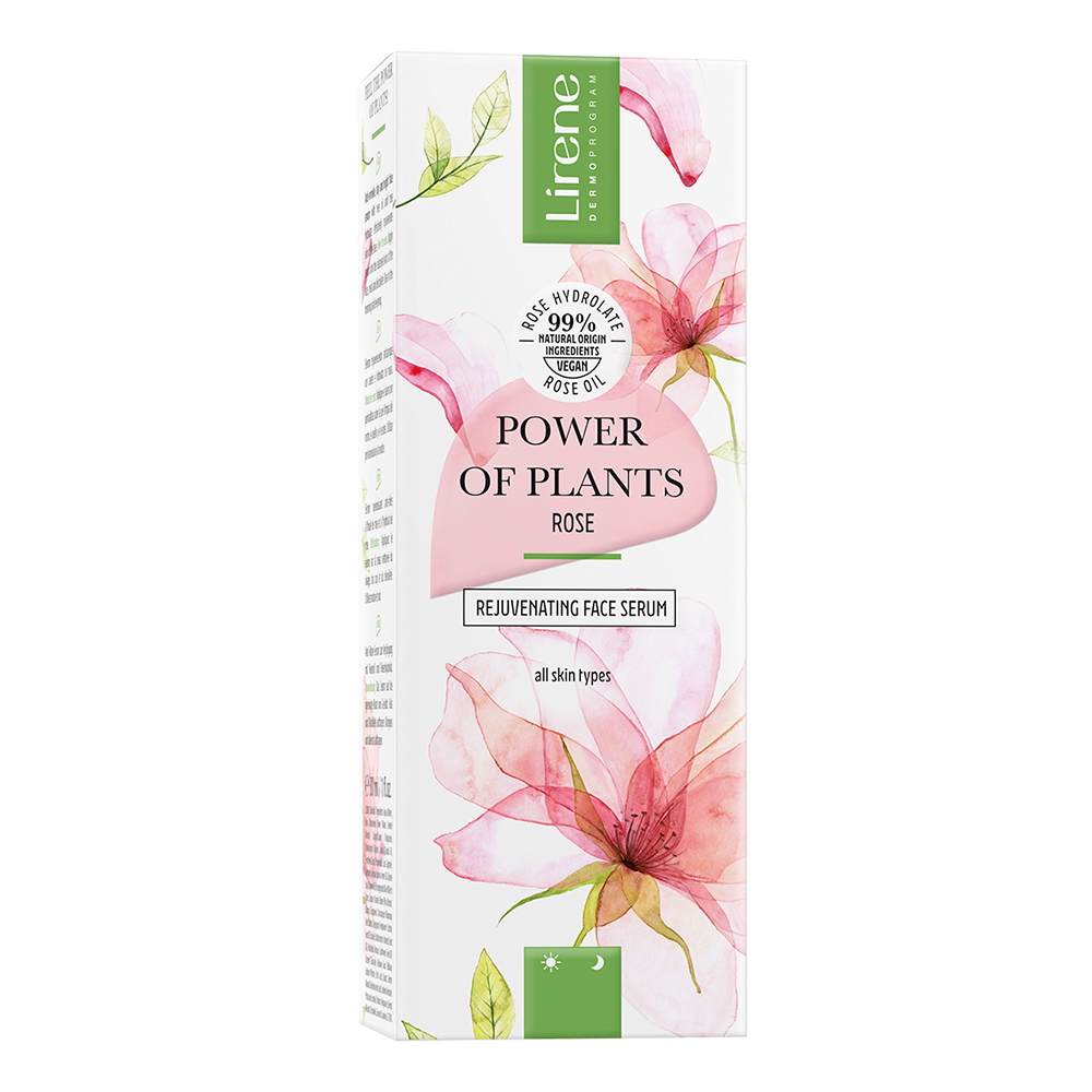 Ser facial cu efect de lifting instant Power of plants, 30 ml, Lirene
