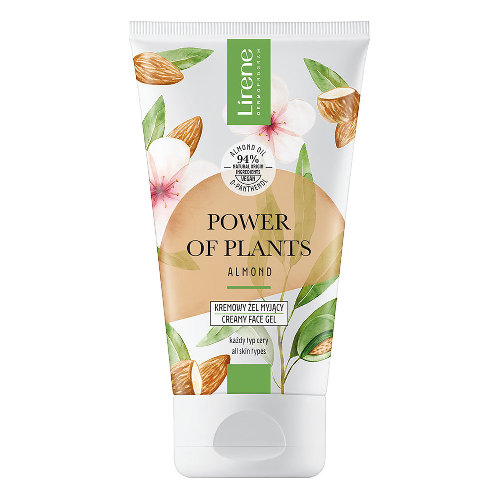 Gel cremos pentru curatare faciala Power of plants, 150 ml, Lirene