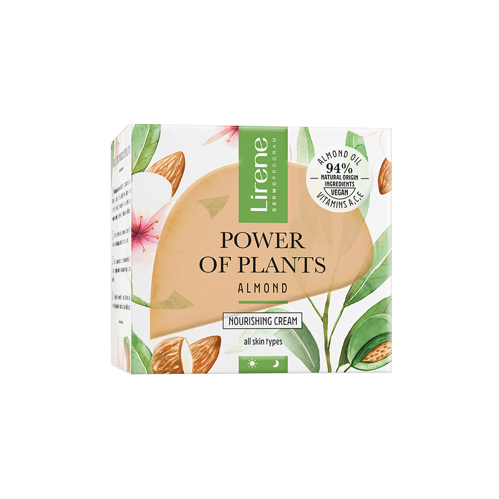 Crema hranitoare de zi si noapte pentru fata Power of plants, 50 ml, Lirene