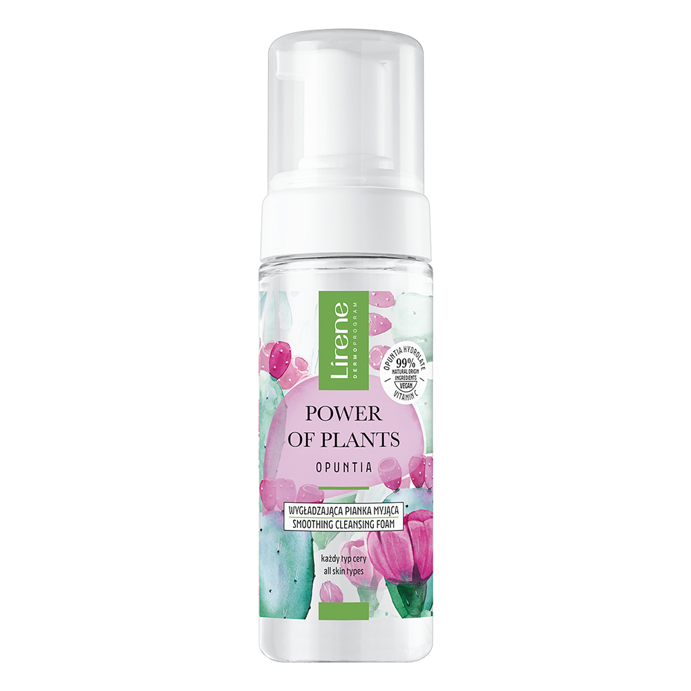 Spuma densa pentru curatare faciala Power of plants, 150 ml, Lirene
