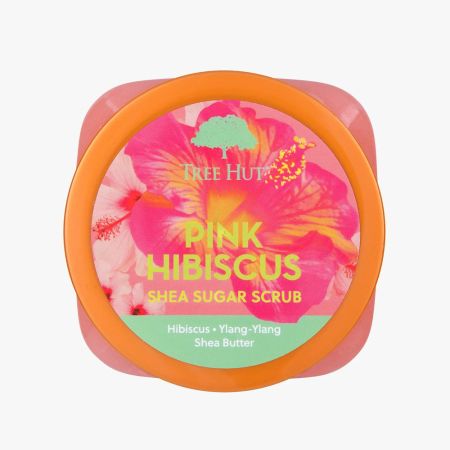 Exfoliant pentru corp Pink Hibiscus, 510 g, Tree Hut 649764