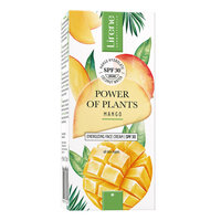 Crema energizanta cu SPF30 pentru fata Power of plants, 50 ml, Lirene