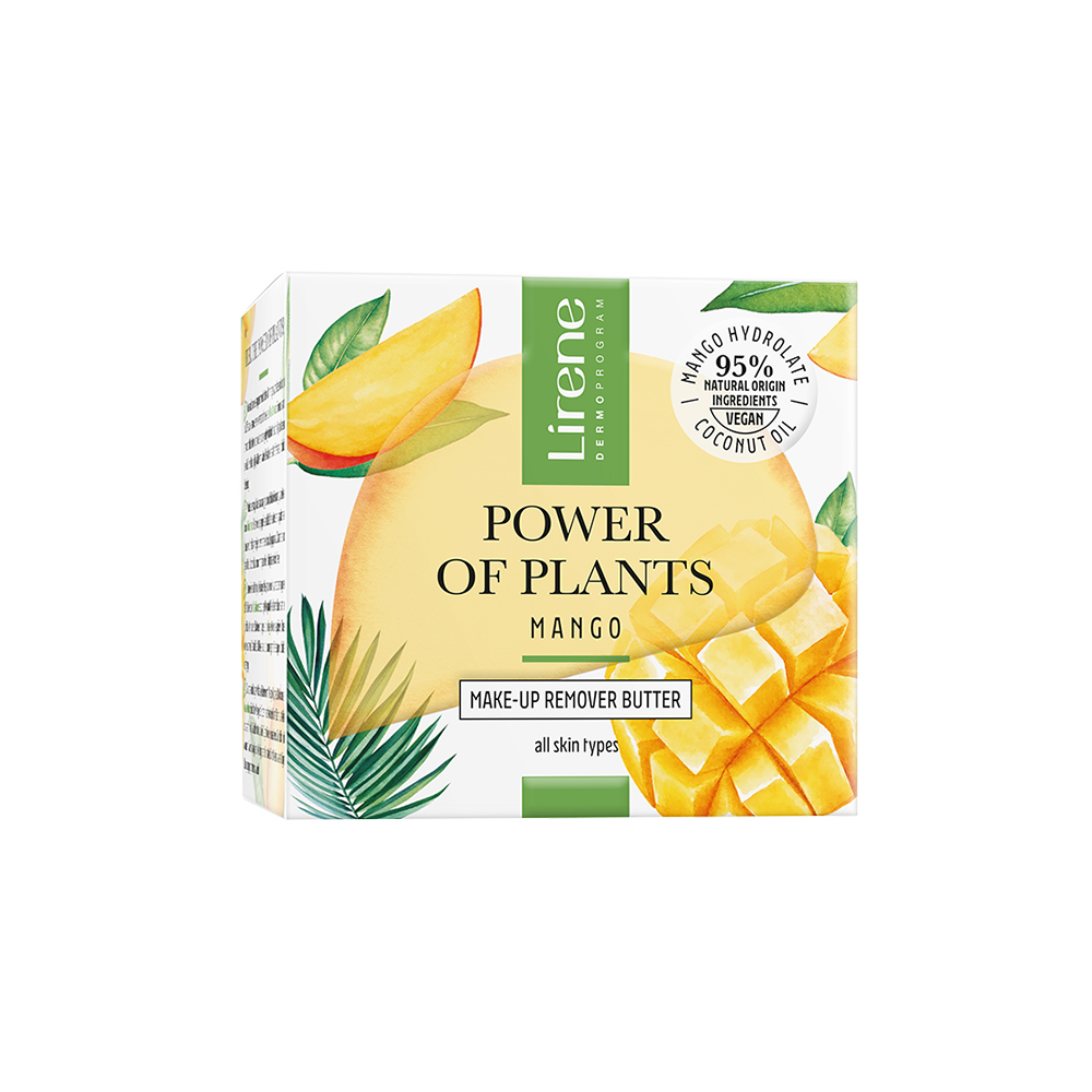 Unt demachiant pentru toate tipurile de piele Power of plants, 45 ml, Lirene