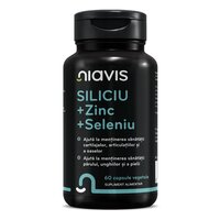 Siliciu + Zinc + Seleniu, 60 capsule, Niavis