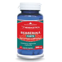 Berberina Forte, 30 capsule, Herbagetica
