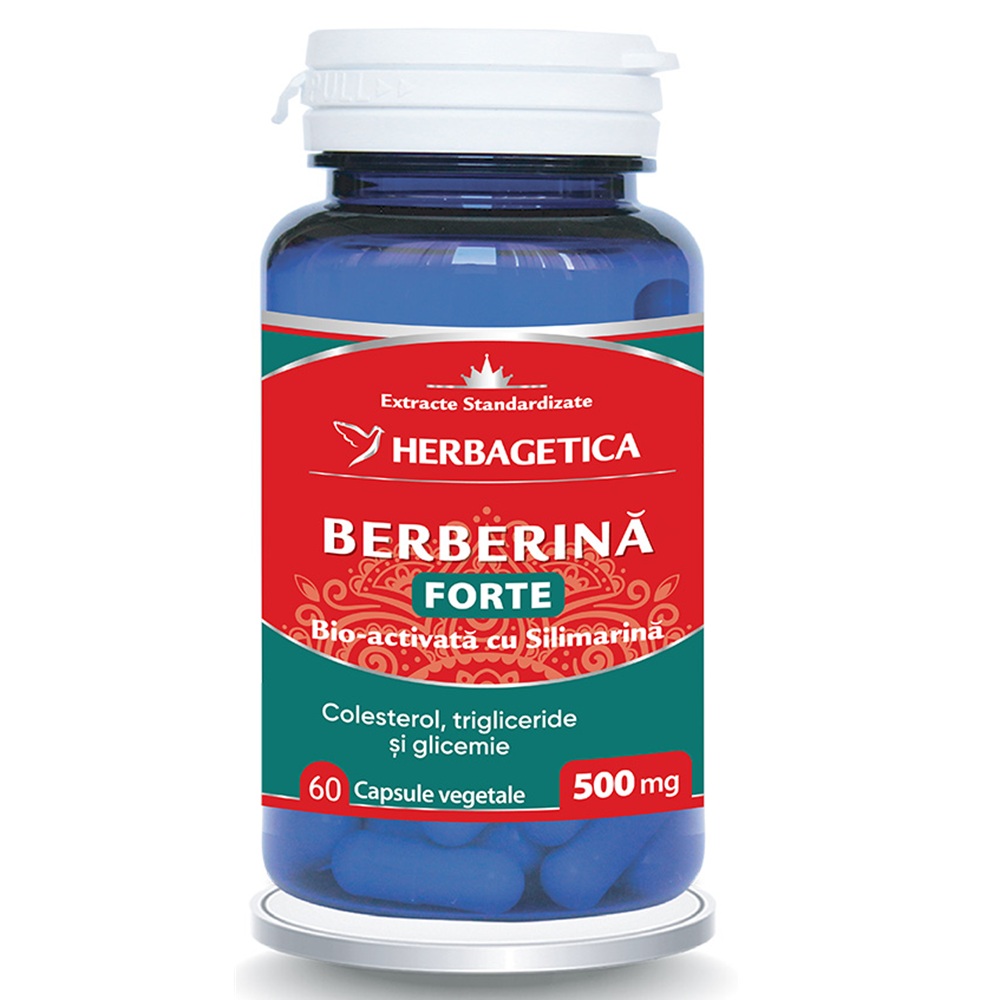 Berberina forte, 60 capsule, Herbagetica