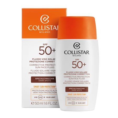 Fluid pentru ten cu protectie solara impotriva petelor pigmentare cu SPF50+, 50 ml, Collistar 649800