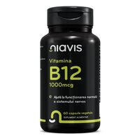 Vitamina B12, 1000 mcg, 60 capsule, Niavis