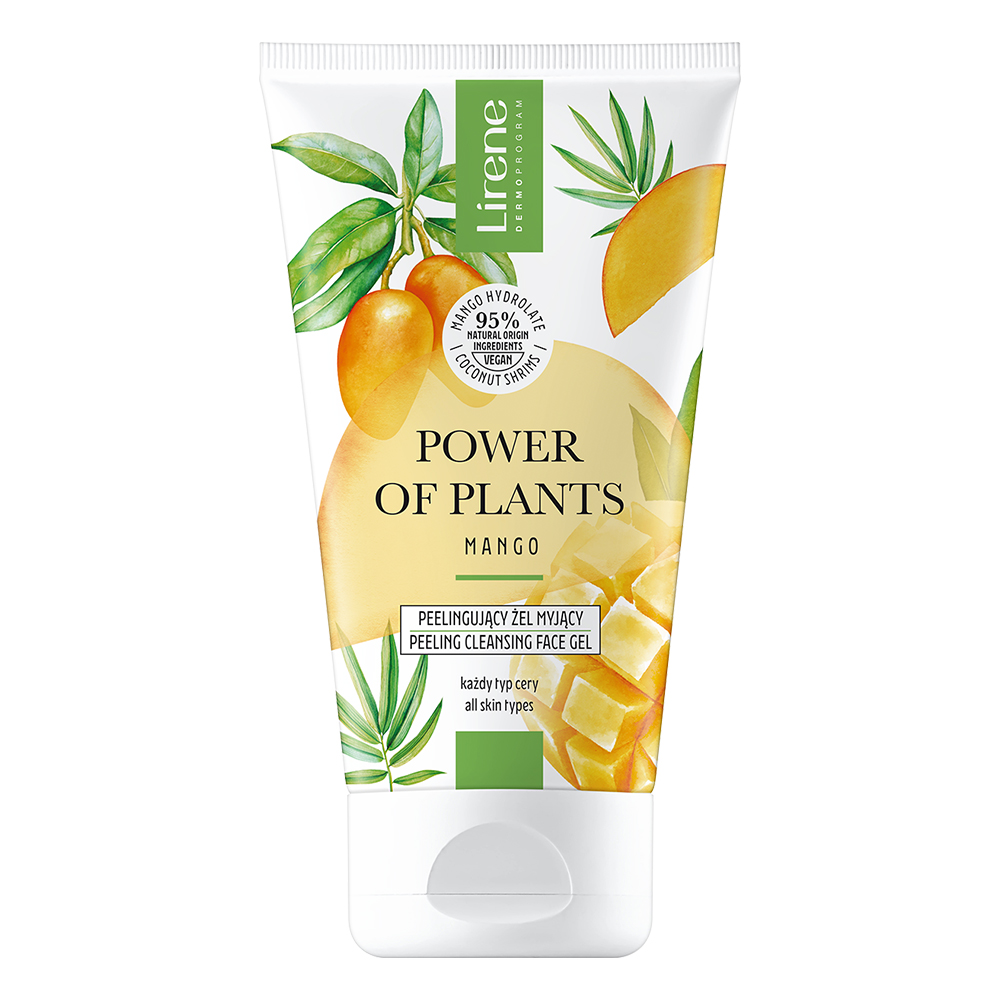 Gel de curatare facial Mango Power of plants, 150 ml, Lirene