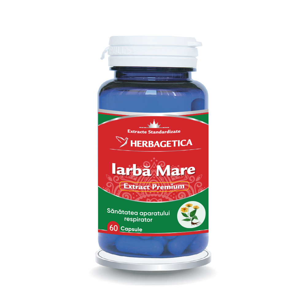 Iarba Mare, 60 capsule, Herbagetica