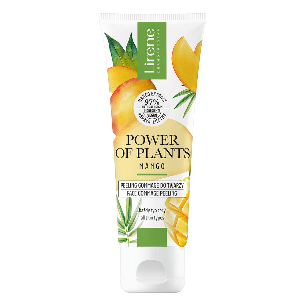 Gomaj facial Mango Power of plants, 75 ml, Lirene