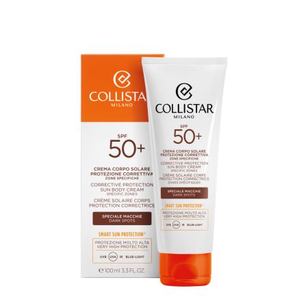 Crema de corp cu protectie solara impotriva petelor pigmentare cu SPF50+, 100 ml, Collistar 649816