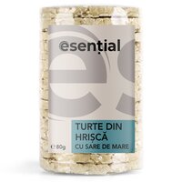 Turte din hrisca cu sare de mare, 80 g, Pronat