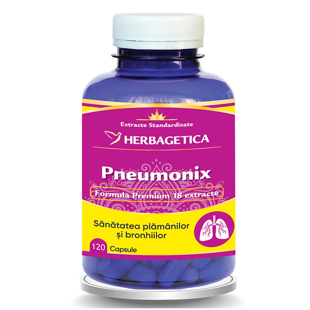 Pneumonix, 120 capsule, Herbagetica