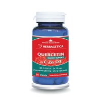 Quercetin, 60 capsule, Herbagetica