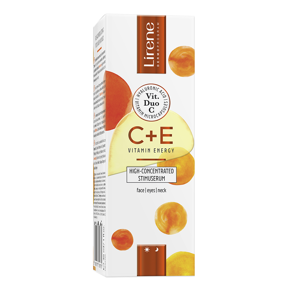 Ser ultra-concentrat pentru fata, ochi si gat C+E Pro, 30 ml, Lirene