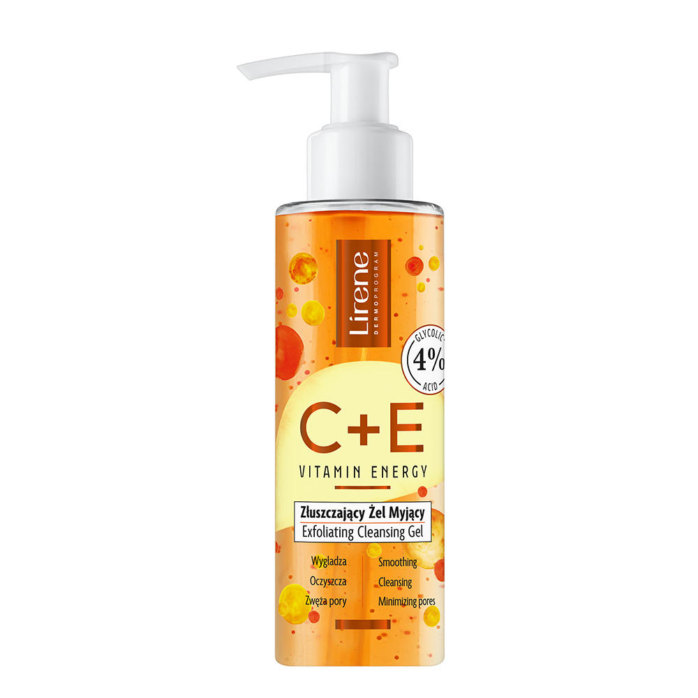 Gel exfoliant pentru curatare faciala C+E Pro, 150 ml, Lirene