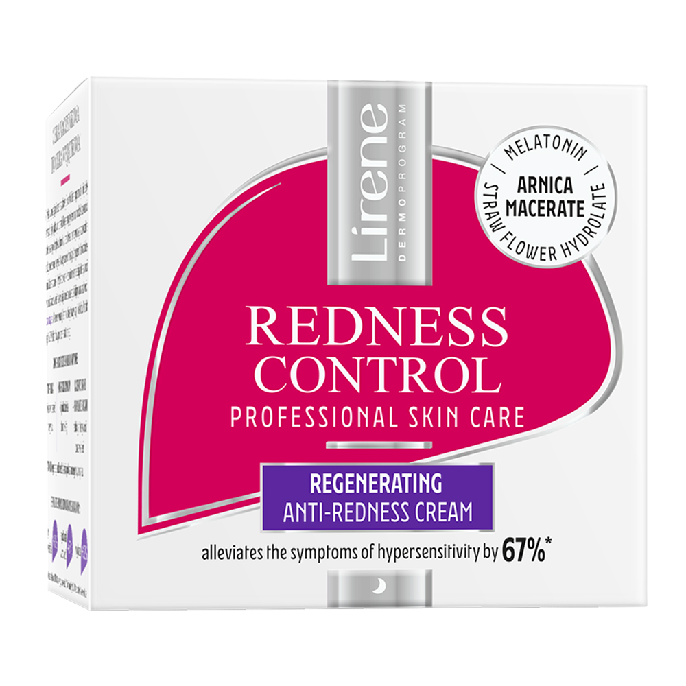 Crema regeneratoare pentru fata Redness Control, 50 ml, Lirene