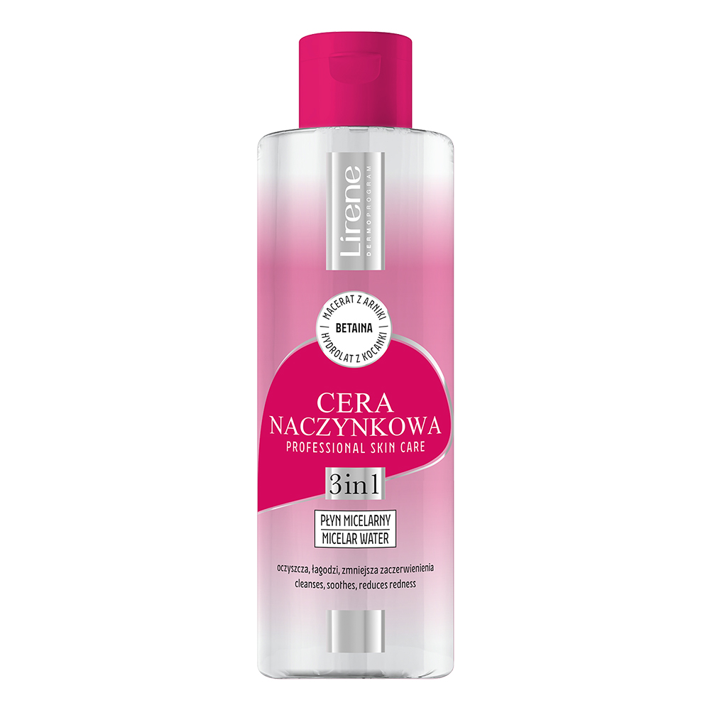 Apa micelara bifazica 3in1 Redness Control, 200 ml, Lirene