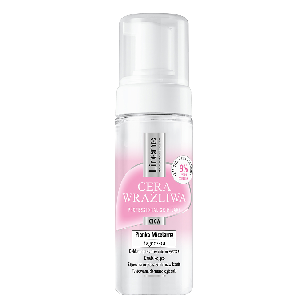 Spuma micelara cu efect de curatare Sensitive Skin, 150 ml, Lirene