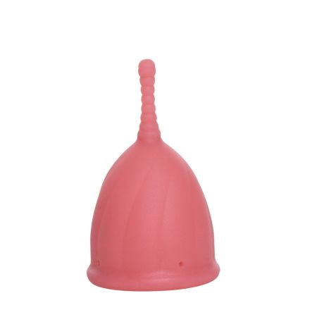 Cupa menstruala reutilizabila culoarea roz, marimea S, 1 bucata, FemiEko 649977
