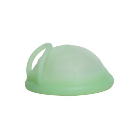 Disc menstrual reutilizabil culoarea verde, marime universala, 1 bucata, FemiEko 649990