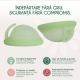 Disc menstrual reutilizabil culoarea verde, marime universala, 1 bucata, FemiEko 695232