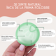 Disc menstrual reutilizabil culoarea verde, marime universala, 1 bucata, FemiEko 695235