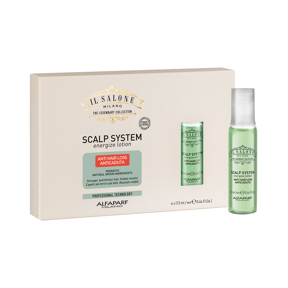 Lotiune tratament impotriva caderii parului Scalp System Il Salone, 6x13 ml, Alfaparf