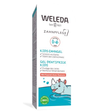 Gel de dinti pentru copii cu flour, 50 ml, Weleda 649998