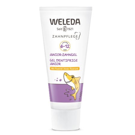 Gel de dinti pentru copii cu flour Junior, 50 ml, Weleda 650003