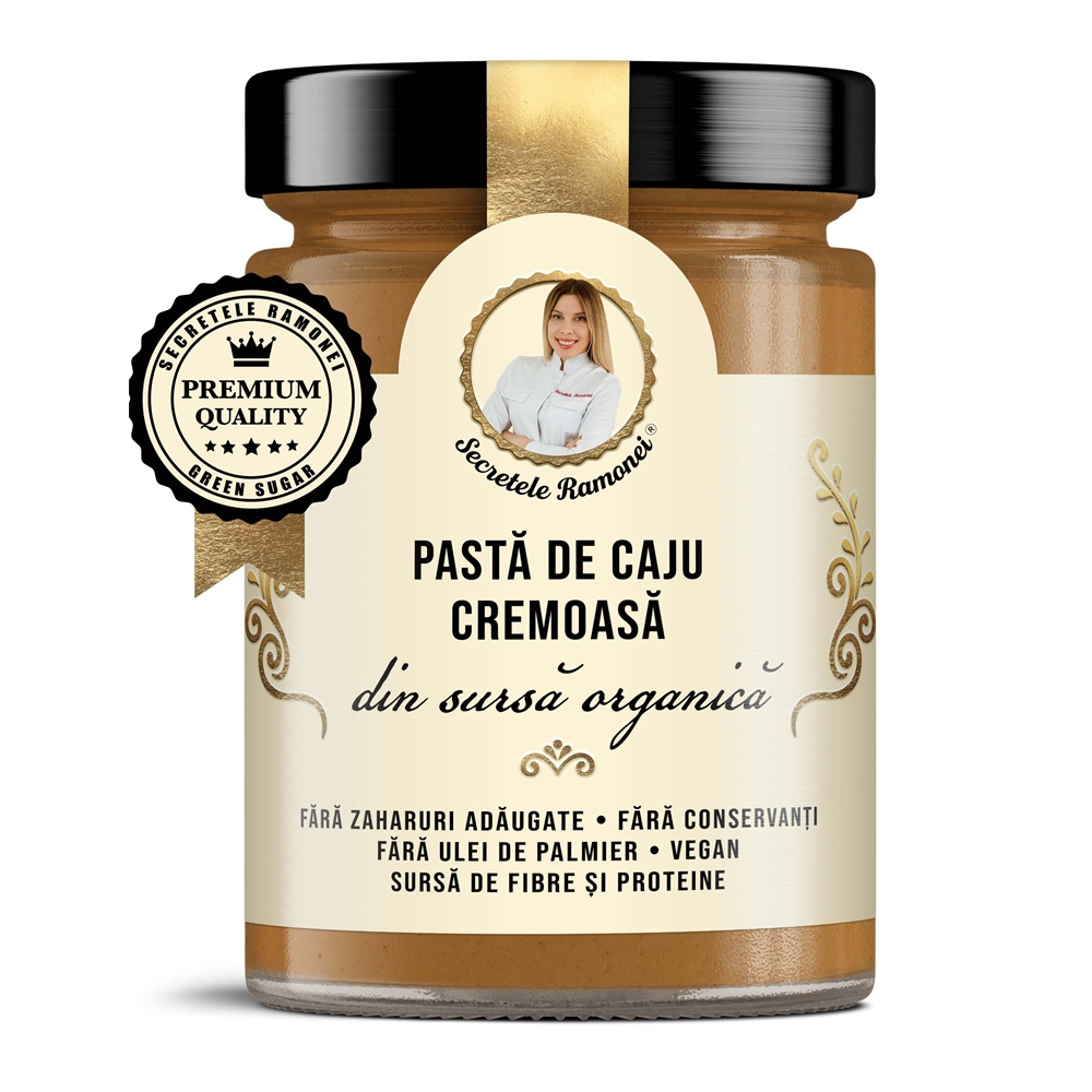 Pasta de caju cremoasa Secretele Ramonei, 350 g, Laboratoarele Remedia