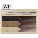 Vopsea de par permanenta 7.1 Ash Blonde Plex Rebuilder Il Salone, 43 ml+70 ml+15 ml+15 ml, Alfaparf 650037