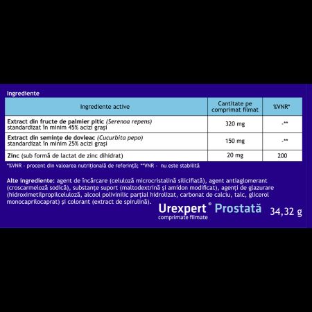 Urexpert Prostata, 30 comprimate filmate, Antibiotice Sa 706108