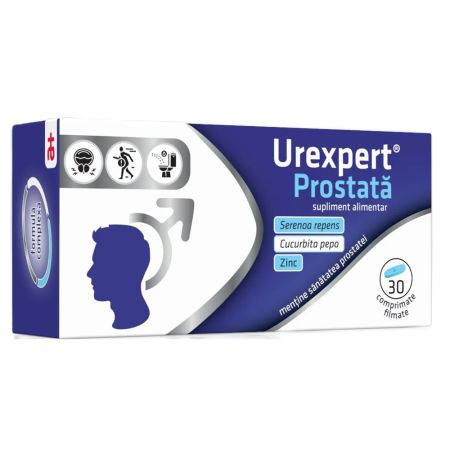 Urexpert Prostata, 30 comprimate filmate, Antibiotice Sa 650060