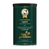 Pudra proteica vegana cu ciocolata si vanilie bourbon Secretele Ramonei, 500 g, Laboratoarele Remedia