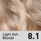 Vopsea de par permanenta 8.1 Light Ash Blonde Plex Rebuilder Il Salone, 43 ml+70 ml+15 ml+15 ml, Alfaparf 650080