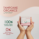 Tampoane organice, 16 bucati, FemiEko 695250
