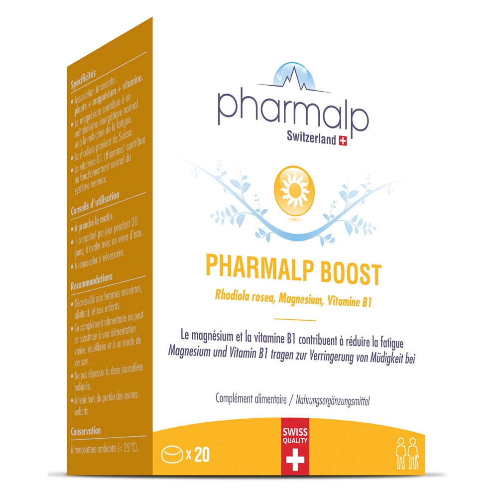 Pharmalp Boost, 20 comprimate, Pharmalp
