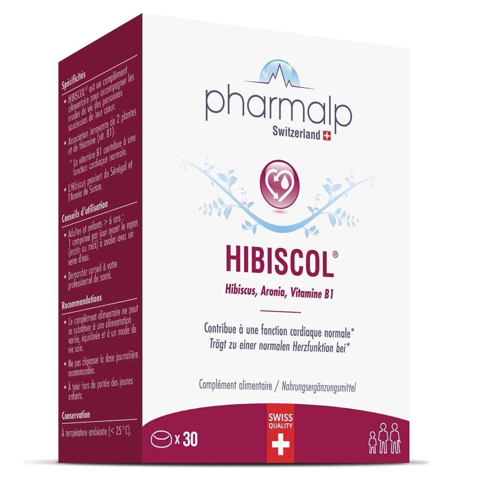 Hibiscol, 30 comprimate, Pharmalp