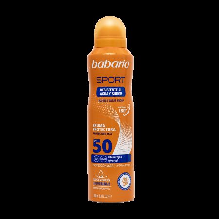 Spray protectie solara cu SPF50 pentru fata si corp, 75 ml, Babaria