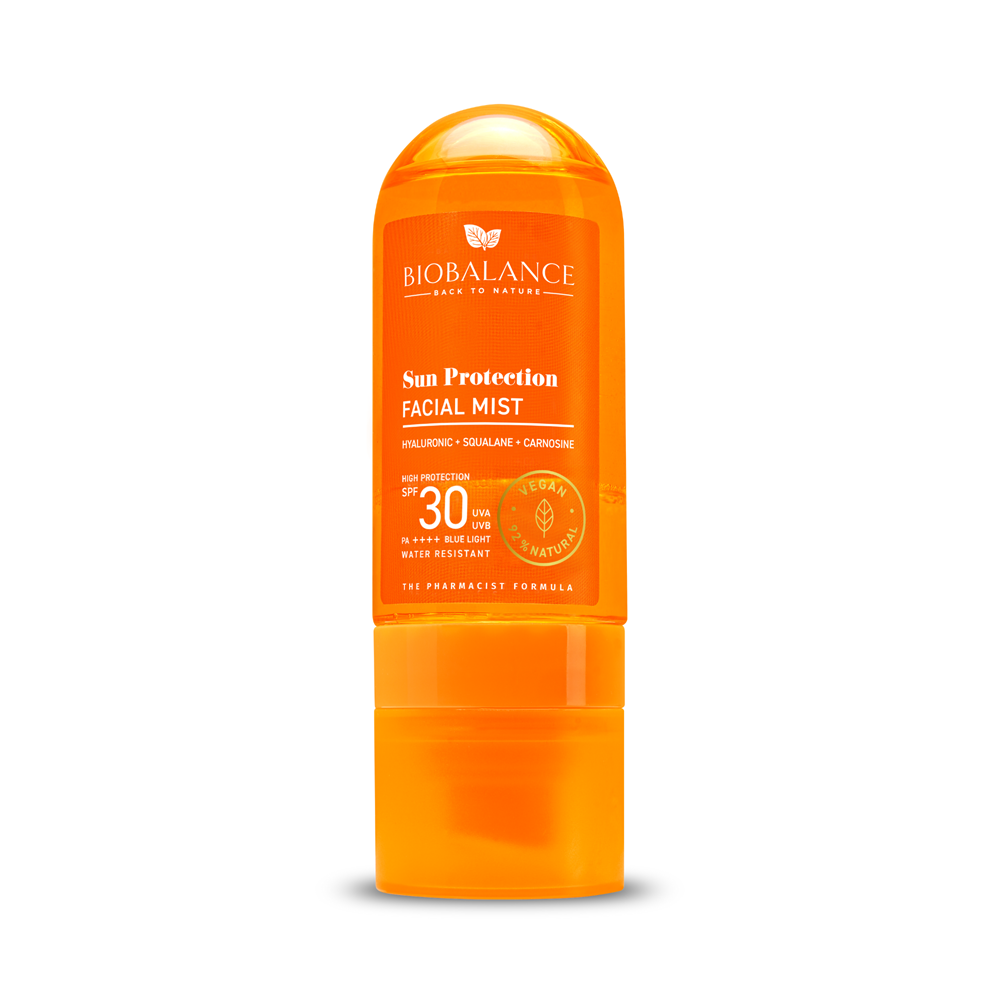 Ser facial spray cu SPF30 Sun Protection, 80 ml, Bio Balance