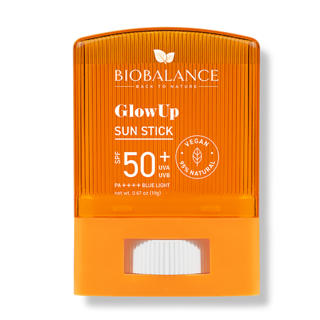 Stick pentru protectie solara cu SPF50+ Blue Light Glow Up, 19 g, Bio Balance