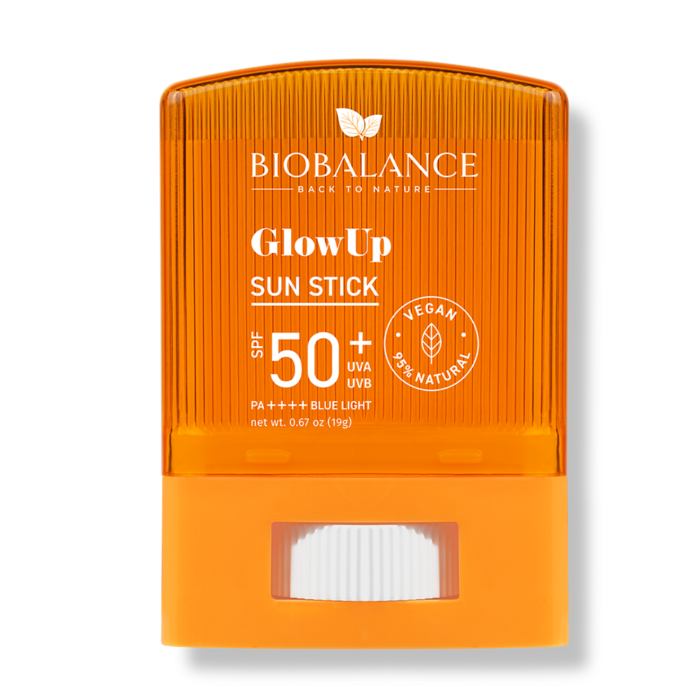 Stick pentru protectie solara cu SPF50+ Blue Light Glow Up, 19 g, Bio Balance