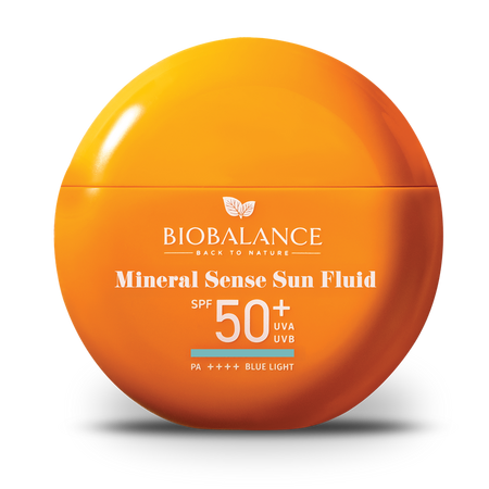 Fluid protectie solara cu SPF 50+ Mineral Sense Blue Light, 40 ml, Bio Balance