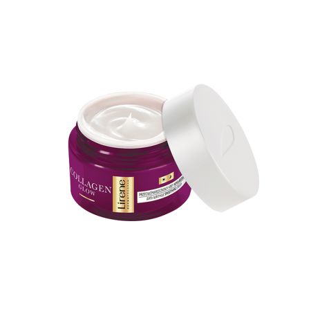 Crema anti-rid cu efect netezitor 50+ Collagen Glow, 50 ml, Lirene 650162