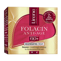 Crema anti-age cu efect de regenerator 60+ Folacin Anti Age, 50 ml, Lirene
