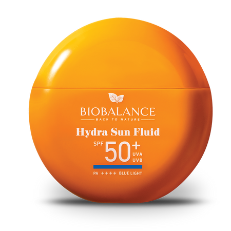 Fluid protectie solara cu SPF50+ Hydra Sun Blue Light, 40 ml, Bio Balance