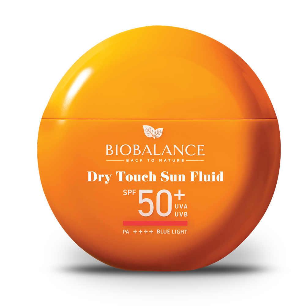 Fluid protectie solara cu SPF50+ Dry Touch Blue Light, 40 ml, Bio Balance